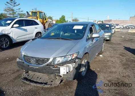 2014 Honda Civic Lx from USA, damaged, VIN 19XFB2F55EE250206